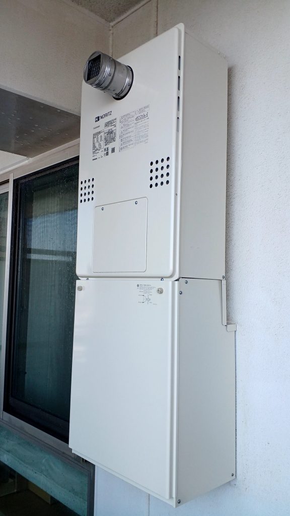 三鷹市O様邸(マンション)　給湯器・エアコン交換工事